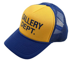 Gallery Dept. Logo Trucker Hat Yellow/Navy