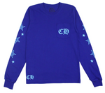 Chrome Hearts Star L/S T-shirt Blue